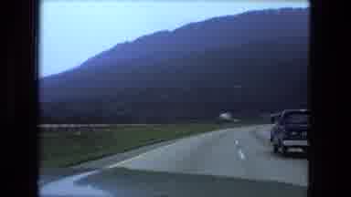 Fort Wayne Indiana (1974): Home Video Taken From A Car Passing A Blue Ford Truck
