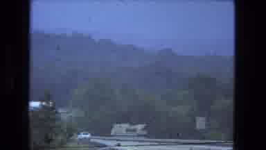 Fort Wayne Indiana (1974): Toy-Looking Boat Drives Around On Sand While People
