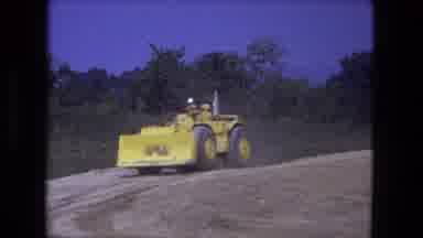 Fort Wayne Indiana (1974): Driving An Earth Mover Through The Site Of A Future