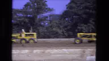 Fort Wayne Indiana (1974): Tractors Tearing Up The Soil Of A Field