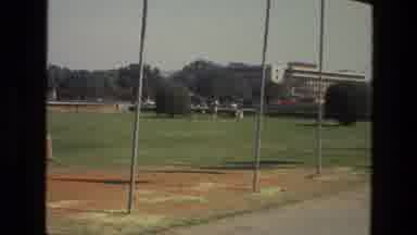 India (1974): People Having A Meeting In A Beautiful Open Safe Park On A Sunny Day