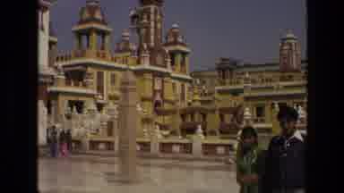 India (1974): Lovely Couple Have A Slow Romantic Walk Through Their Beautiful Town