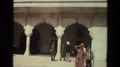 India (1974): Visit An Ancient Arab-Style Palace With A Magnificent Decorated And