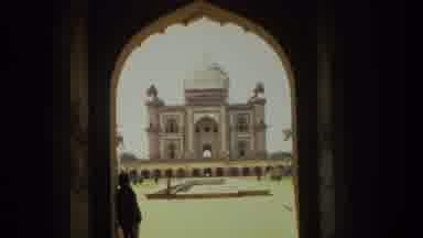 India (1974): Religious Temple View With Impressive Oriental Indian Architecture