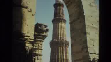 India (1974): Qutub Minar Is Full Of Quranic Verses A Wonder Of Sultanic Era In