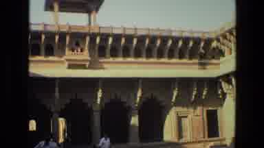 India (1974): Footage Of Beautiful Archways Made From Stone And Part Of A Temple