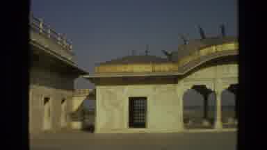India (1974): View Of Archway And Watchtower On A Bright Sunny Day