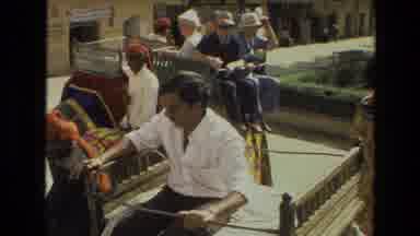 India (1974): Tour Of An Indian City On The Backs Of Elephants