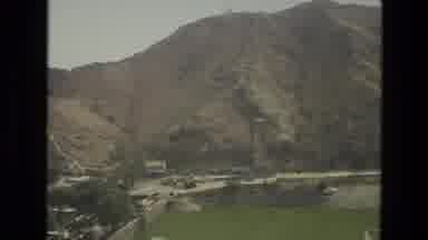 India (1974): Camera Pans Across The Scene And We See Lovely Natural Views