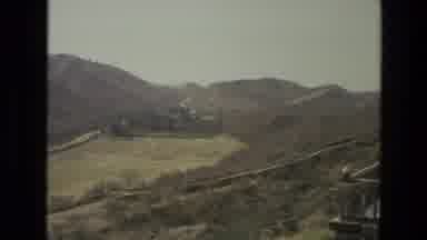 India (1974): A Beautiful Mountain House And People In The House