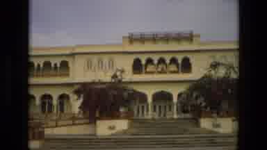 India (1974): Gazing At A Beautifully Constructed Business Building In The City On