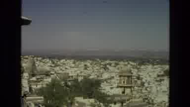 India (1974): Looking At The City From The Top Enjoying Looking Down With The Sun