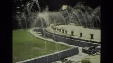 India (1974): Vintage Paramedic View Of The Wonderful Fountains On A Perfect Day