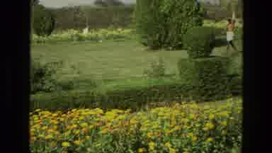 India (1974): Walking Through A Grass Field With Daisies And Then Sitting Beside A