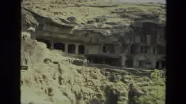 India (1974): Mountain Ruins Of A Town Or Civilization Of Long Ago
