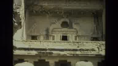 India (1974): A View Of A Monumental Building