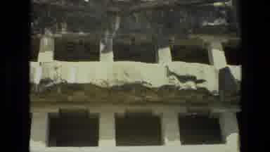 India (1974): Grainy Video Of Zooming In On Old Ancient Ruins And Statues