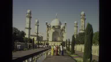 India (1974): Looking At A Religious Museum A Really Accent All White Masterpiece