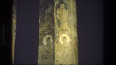 India (1974): An Ancient Stone Arabesque Ruin Is Examined For Its Carvings