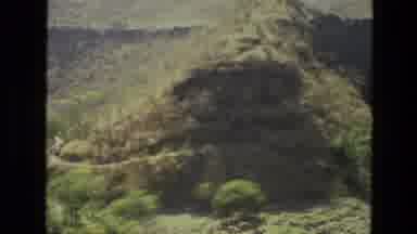 India (1974): Camera Panning Of Hills And Cliff Sides