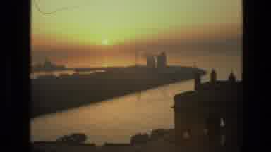 India (1974): Beautiful View Of The Sunset