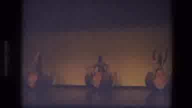 India (1974): Theater Performance On Stage With Dancers And Animal Costume In