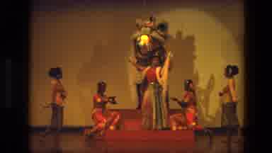 India (1974): Indian Dance Show Of Women With Traditional Clothes