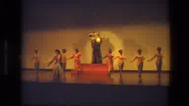 India (1974): Camera Captures The Show As The Performers Put On A Show On The