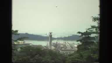 India (1974): A Small Community Of Suburban Area Houses Around A Lake And A Forest
