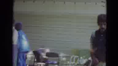 Lincoln Nebraska (1974): Family Reunion For Lunch Outside The Residence With The