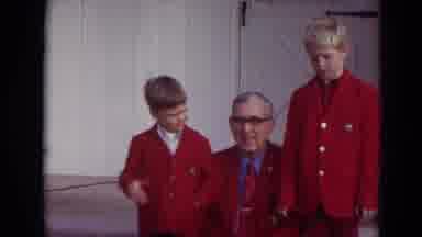 Lincoln Nebraska (1974): Celebration Kids On A Red Jacket With Grandfather Sunny