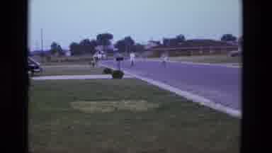 California USA (1975): Family Home Movie Bike Riding In California