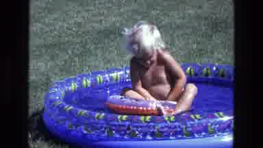 California USA (1975): Children Enjoying Their Summer Break By Spending Time