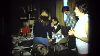 Fort Wayne Indiana (1976): Family Gets Together At Grandma's To Celebrate Johnny's