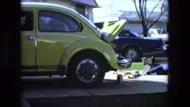 Fort Wayne Indiana-1976: Swapping VW Bug Parts