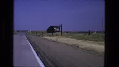 Fort Wayne Indiana (1976): Driving Along A Road With Massive Fields On Both Sides