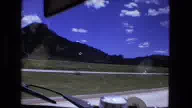 Fort Wayne Indiana (1976): A Panning Shot Taken From The Passenger Side Of A Car