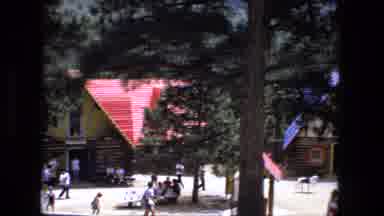 Fort Wayne Indiana (1976): Small Mountain Village And People Walking Around