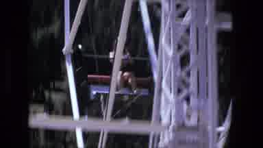 Fort Wayne Indiana (1976): Woman Rides Ferris Wheel Alone On A Bright Sunny Day