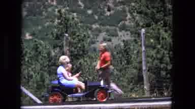 Fort Wayne Indiana (1976): Family Fun Attempting New Sport Admiring New Toys