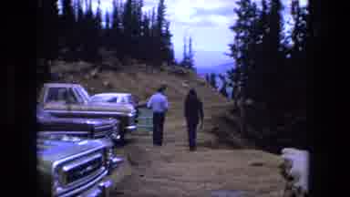 Fort Wayne Indiana (1976): A Couple Is Walking Out Of The Field Where A Lot Of
