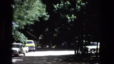 Fort Wayne Indiana (1976): Quiet Street View Of Wooded Neighborhood Well Organized