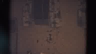 Diller Nebraska (1968): Two Curtained Windows On Side Of House Next To Train Like