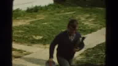 Diller Nebraska (1968): Two Little Boys Walking To A Car With Their Belongings