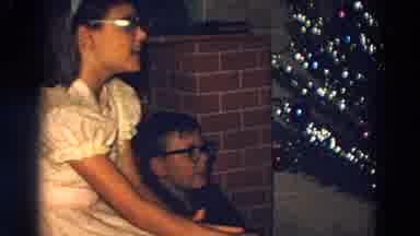 Diller Nebraska (1968): Young Boy Of Age 6 Sitting With His 10 Year Old Sister