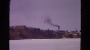 Yellowstone Park Wyoming (1967): Building Letting Out Smoke Causing Pollution