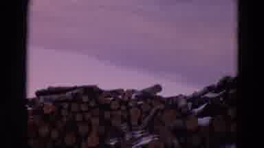 Yellowstone Park Wyoming (1967): Piles Of Lumber Sit At The Lumber Factory
