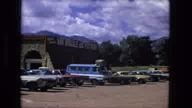 Fort Wayne Indiana (1976): Site Filled With Tourists Rocks Cars Highways People