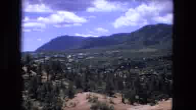 Fort Wayne Indiana (1976): Old Film Footage Of Landscape With Mountains In