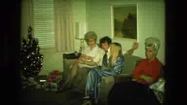 Fort Wayne Indiana (1976): Women Sitting Together On A Couch In Front Of A